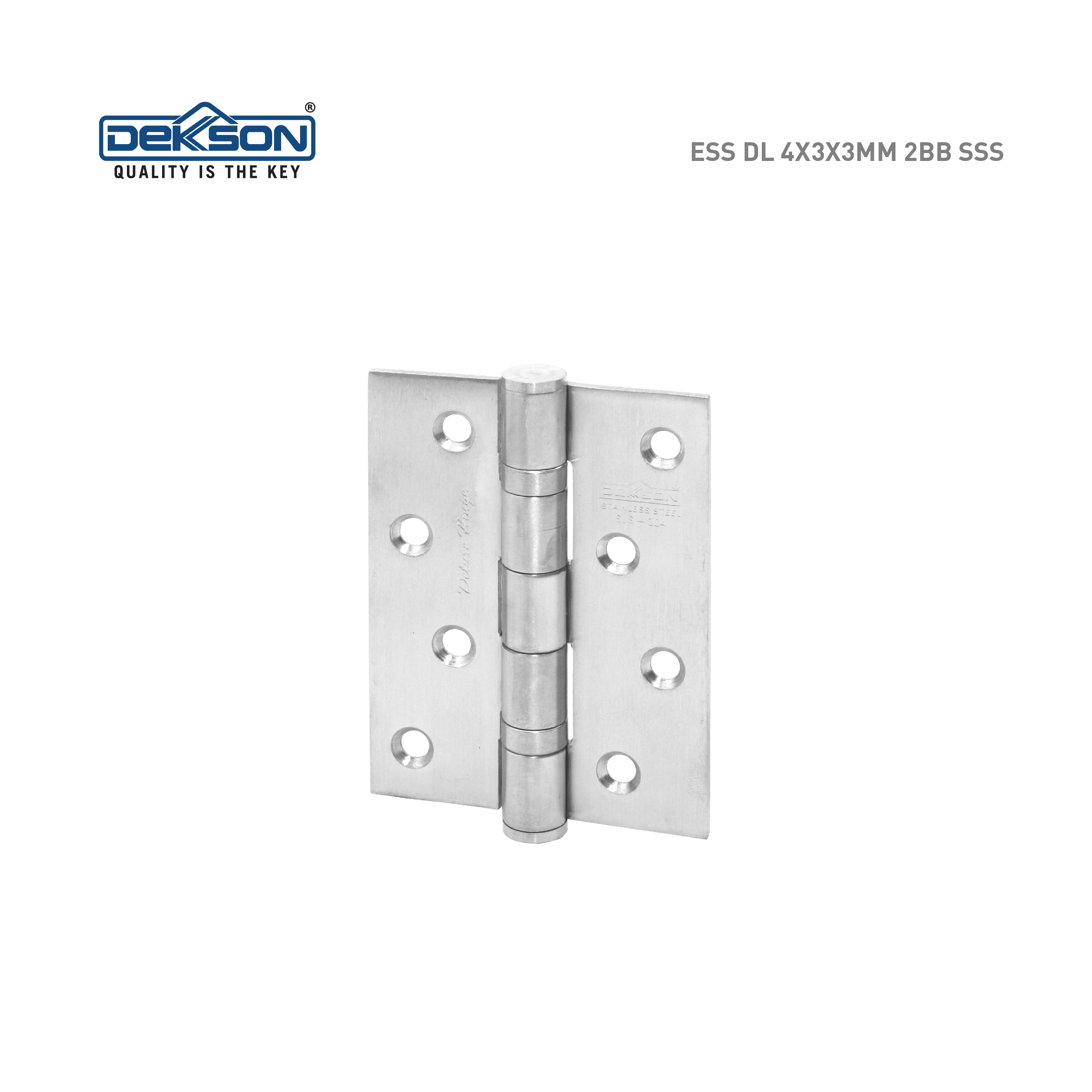 Deluxe Hinge Ess Dl X X Mm Bb Sss Dekkson Door Handle Closer Floor Hinges Glass Steel